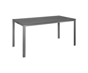 Bolero Valletta Grey Slatted Outdoor Table 1560mm