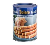 Bolero Chocolate TIN Wafer Sticks Vanilla, 400g