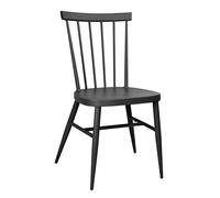 Bolero Windsor Aluminium Black Chairs (4 Pack)