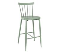 Bolero Windsor Aluminium Green High Stools (2 Pack)