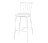 Bolero Windsor Aluminium White High Stools (2 Pack)