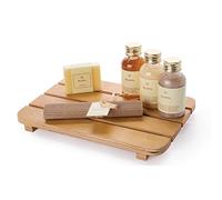 Bolero Wooden Slatted Amenities Tray to Present Complimentary Items 20x135x200mm