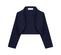 Bolerose Girls 3/4 Sleeve Childrens Kids Bolero (Midnight Blue, 3-4 Years)