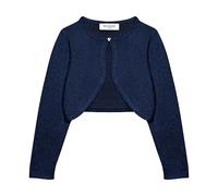 Bolerose Girls Sparkle Long Sleeve Bolero, Midnight Blue, 3-4 Years
