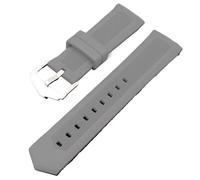 BOLEXA Silicone strap Silicone Watch Band 12/14/16/18/19/20/21/22/23/24/26/28mm Elastic Rubber Bracelet For Men Women Universal WristBand (Color : grey, Size : 28mm)