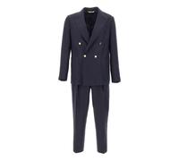 Bolgheri Double-Breasted Suit - male - Briglia - Double Breasted Suits - Blue - L - Suits L