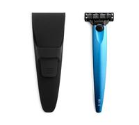 Bolin Webb R1 Blue 3000 Shaving Set with Case - Gillette Mach3 Razor