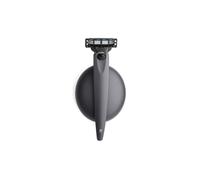 Bolin Webb Razor in Matte Shade and Stand, Fitted with Gillette Mach3 Blade Cartridge, Luxury Razors for Men - Giftable R1 Style (MATT GRAPHITE)