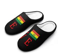 Bolivia Lover Funny Men's Cotton Slippers Shoes Novelty Soft Non-Slip Sole Home Shoe