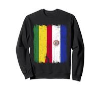 Bolivia Paraguay Half Flag Bolivian Paraguayan Roots Sweatshirt