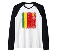 Bolivia Soviet Union Flag Bolivian CCCP Heritage Raglan Baseball Tee