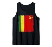Bolivia Soviet Union Flag Bolivian CCCP Heritage Tank Top
