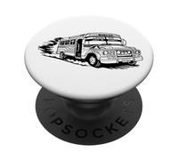 Bolivian Micro Bus South American Latino Culture PopSockets Adhesive PopGrip