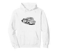 Bolivian Micro Bus South American Latino Culture Pullover Hoodie