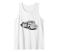 Bolivian Micro Bus South American Latino Culture Tank Top