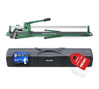 BOLKERS® ProCut XL 1200 Tile Cutter - Tile Cutters for Ceramic Tiles - 1200mm Cutting Length - Precise Tiles Cutter Thanks to Tungsten Carbide with Ball Bearing with Magnetic Breaking Punch