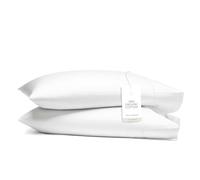 Boll & Branch Signature Hemmed Pillowcase Set - King, White - Luxury 100% Organic Cotton - Buttery Soft and Breathable - Softer with Every Wash - 2 Pillowcases Included