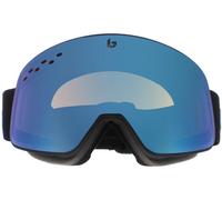 Bolle Nevada Ski Goggles Matte Black CorpLight Vermillon Blue Semi-Polarized