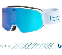Bollé Nevada Small - Ski goggles White Metallic Blue Matte Aurora