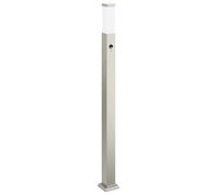 Bollard Light 110cm Stainless Steel Silver IP44 With Motion Sensor vidaXL