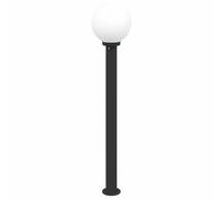 Bollard Light 120 cm Black Stainless Steel IP44 Outdoor Garden Path vidaXL