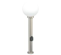 Bollard Light 80 cm Stainless Steel with Outlet Outdoor Garden vidaXL