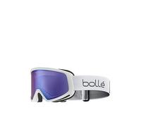Bolle Adults Unisex Bedrock Plus Ski Goggles, White, Men White