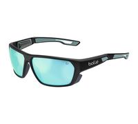 Bollé - Airfin Matte Black Ocean Sky Blue Polarized - Sunglasses