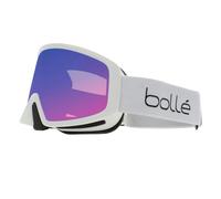 Bolle Bedrock Plus Ski Goggles White Azure/CAT2 Men,Women
