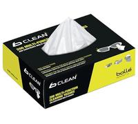 Bolle Box of Multifunctional Tissues 200 Anti-Bacterial and Anti-static Glasses tissues Lens Cleaning Tissues Eyewear Alcohol and Silicone Free - I Box Of Tissues