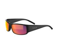 Bolle Men's Wrap Matte Black Volt+ Ruby Polarized King Bolle Black One Size