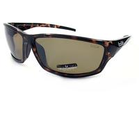 Bolle Cerber Polarized Sunglasses Dark Tortoise with Brown Lenses BS041004