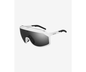 Bollé Chronoshield Glasses White with Black Mirrored Lenses