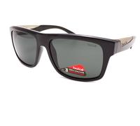 Bolle Clint Sunglasses Shiny Black with TNS Grey CAT.3 Lenses Unisex 11825