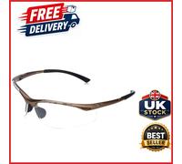 Bolle Contour Safety Glasses Clear Lens with Anti-Scratch and Fog Resistance