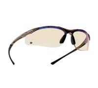 BOLLE CONTOUR Safety Glasses Clear Smoke ESP Lens Anti-Fog Anti-Scratch FREE Bag