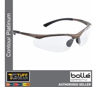 Bolle Safety Contour Contspi Tactical Glasses - Clear