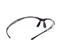 Bolle CONTPSI Contour Spectacles Bronze Nylon Frame Clear Anti-Scratch/Fog Lens