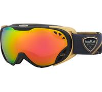 BOLLÉ DUCHESS ladies ski goggles black-gold-glass rose versp.