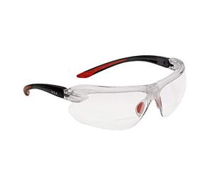 Bolle IRIDPSI1.5 Iris Spectacles Lens Bi Material Frame, +1.5 Reading, Clear