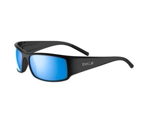 Bollé - King Black Matte Sky Blue Polarized - Sunglasses