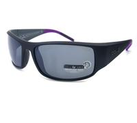 Bolle King Polarized Sunglasses Matte Trail Black with TNS Grey Lenses BS026011