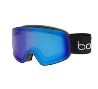 bollé NEVADA Black Cross Matte - Phantom+ Blue Semi-Polarized Photochromic Cat 1 to 3 - Snow Goggles - Black Cross Matte - Phantom+ Cat 1 to 3 - Size M-L - Unisex - Adult