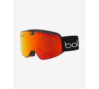 Bollé NEVADA NEO Goggles Black Matte Mirrored Lens Red Yellow