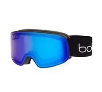 bollé NEVADA SMALL Black Corp Matte - Phantom+ Blue Semi-Polarized Photochromic Cat 1 to 3 - Snow Goggles - Black Corp Matte - Phantom+ Cat 1 to 3 - Size S - Unisex - Adult