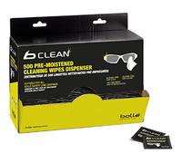 Bolle Pack of 500 Cleaning Wipes for Safety Glasses & Goggles Alcohol and Silicone free Personal Protective Equipment PPE Safety Workwear Glasses Eye Protection Safety- 1 Pack of 500 wipes
