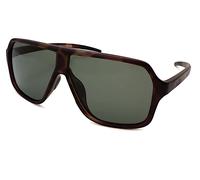 Bolle Prime Polarized Sunglasses Dark Tortoise Matte/ Axis Green Lenses BS030004