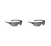 Bolle pripsf Prism Safety Spectacles Glasses, Smoke Shaded Lens (Pack of 2)