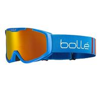 bollé - Rocket Plus, Race Blue Matte, Sunrise, Small, Snow Goggles, Unisex, Children