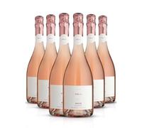 BOLLE Rosé 6 Pack <0.5% Non-Alcoholic Sparkling Wine - Low-Calorie, Vegan, Gluten-Free - 26.4 fl oz